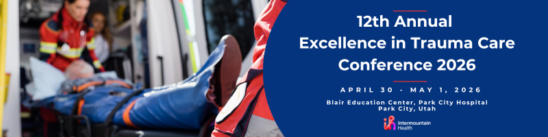 Excellence in Trauma Care Conference Banner